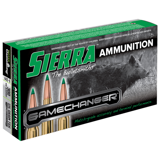 SIE AMMO 300AAC 125GR TGK 20/25 - Ammunition